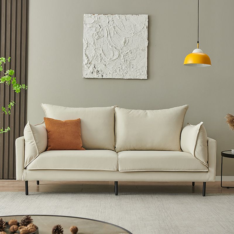 Sofa arrière lâche moderne 33,46 "Tissu de haut tissu High Tear Resistance Oreader Top Bras Sofa