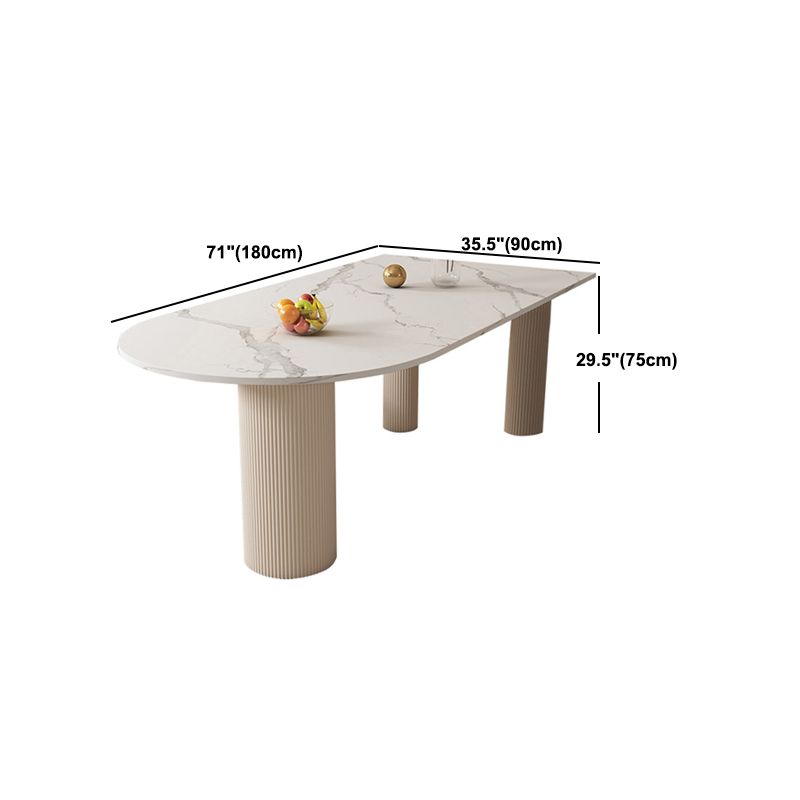 Modern Style Sintered Stone Dining Table Set 1/4/5 Pieces Dining Set for Home Use