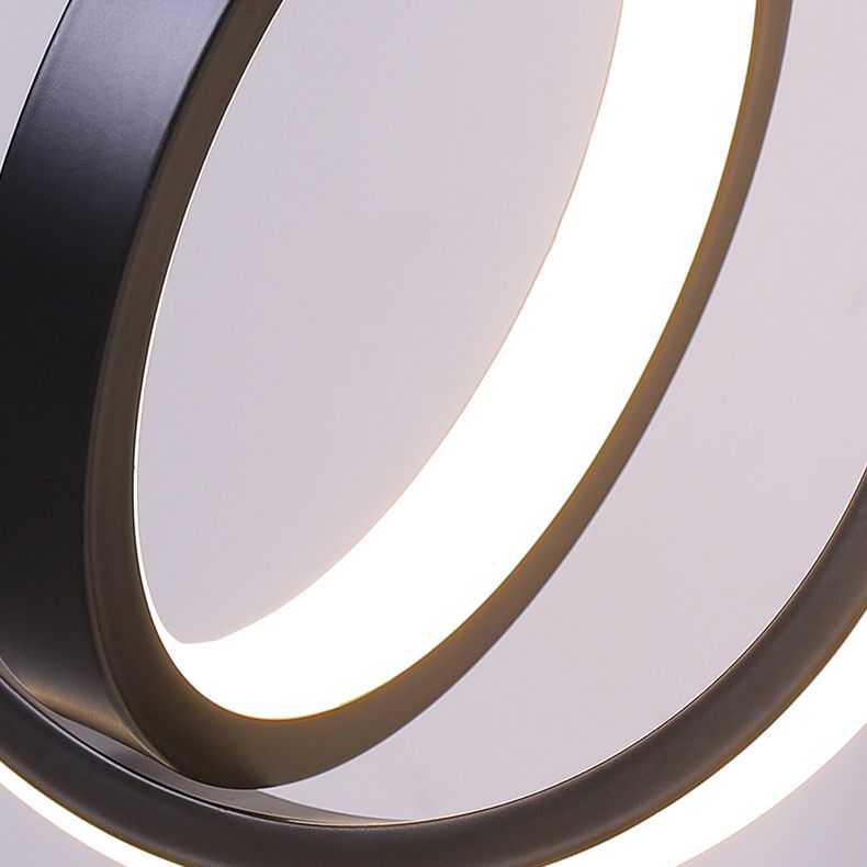 Metal Geometric Wall Light Fixture Minimalist-Style LED Wall Mounted Light Fixture