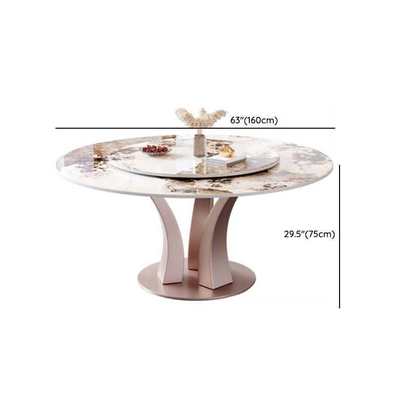 Convertible Sintered Stone Dining Table Set 1/2/7/9 Pieces Dining Set for Kitchen