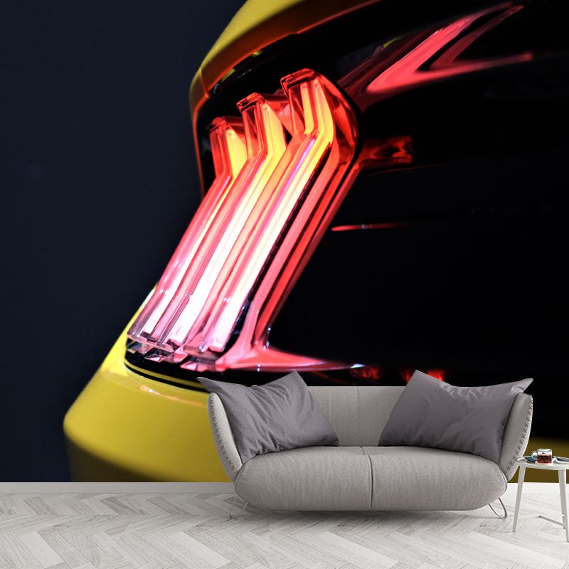 Car Mural for Boy's Bedroom Cool Wall Art, Moisture Resistant, Made to Measure