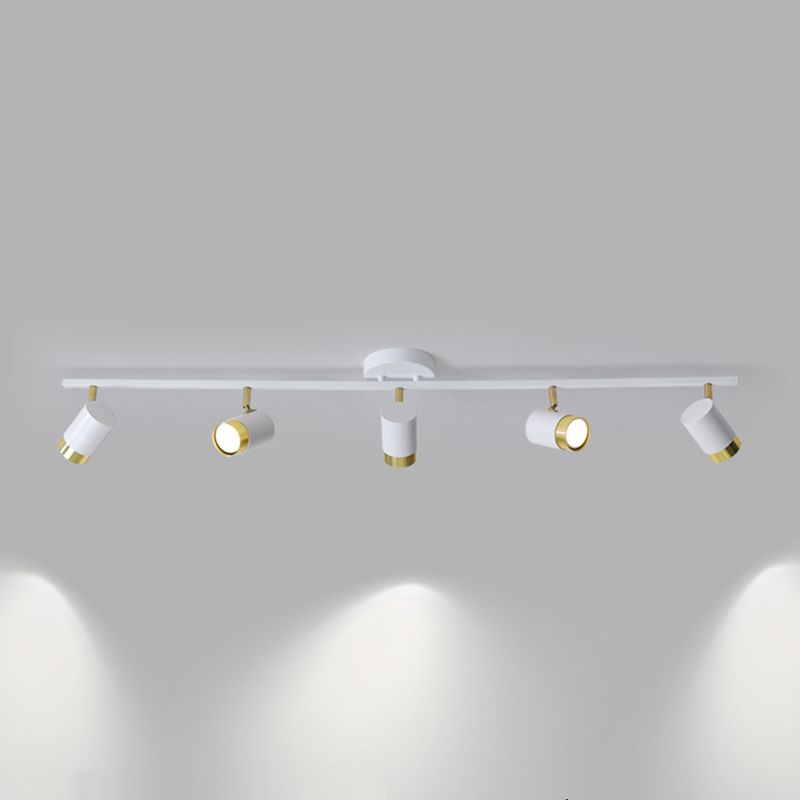 Moderne Stilzylindrische Form Deckenleuchte Multi -Licht Deckenlampe für das Restaurant