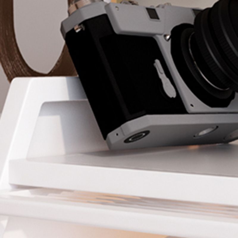 Metal Closed Back Standard Bookshelf Shelves Included Bookcase