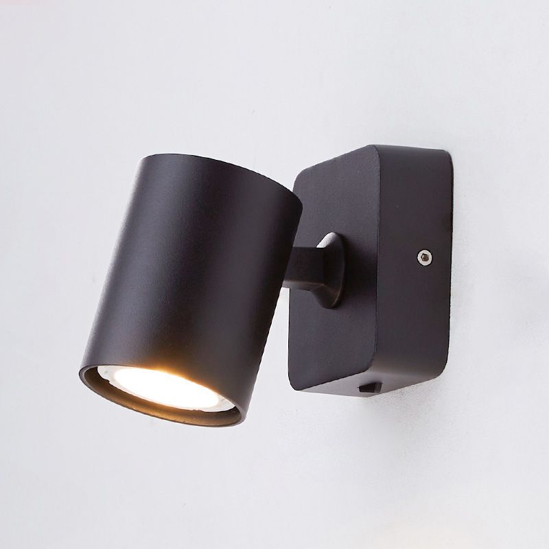 Luce contemporanea a parete regolabile luce con ombra acrilica per camera da letto