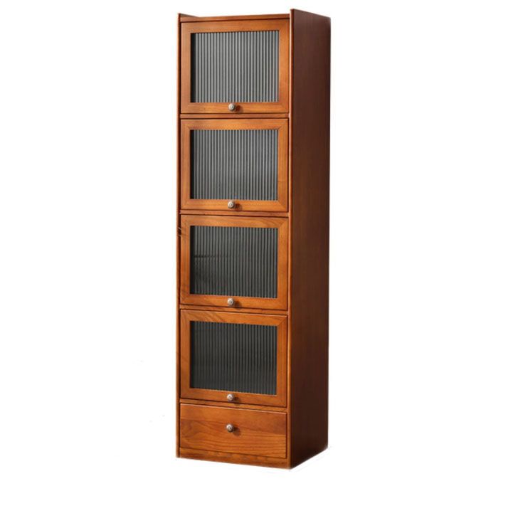 Ultra Modern Display Stand Solid Wood Buffet Cabinet with Drawers for Dining Room