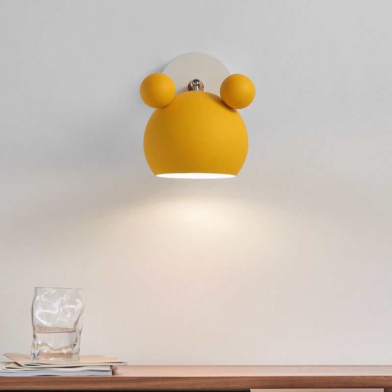 Metall einzigartige Wandleuchten moderne nordische Macarons Einlichtwandmontiertes Licht