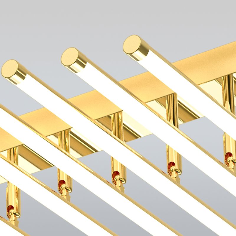 Luz de techo lineal nórdico Luz de montaje de aluminio de aluminio de aluminio para sala de estar