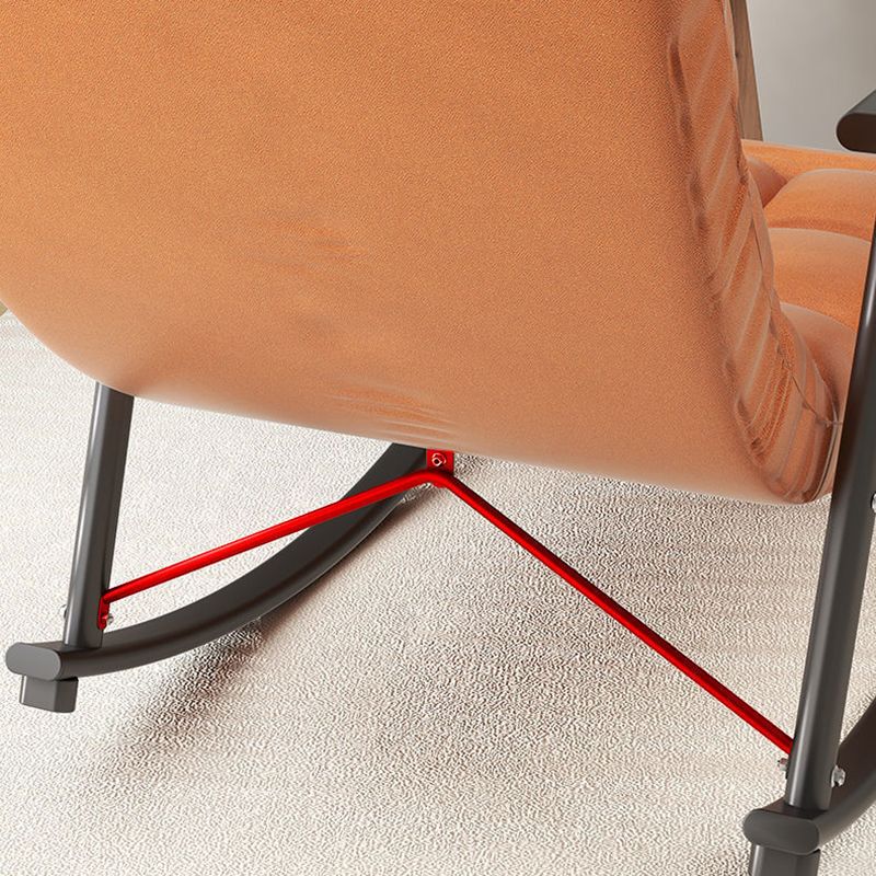 Modern Single Rocker Chair Simple Chair for Living Room and Bedroo