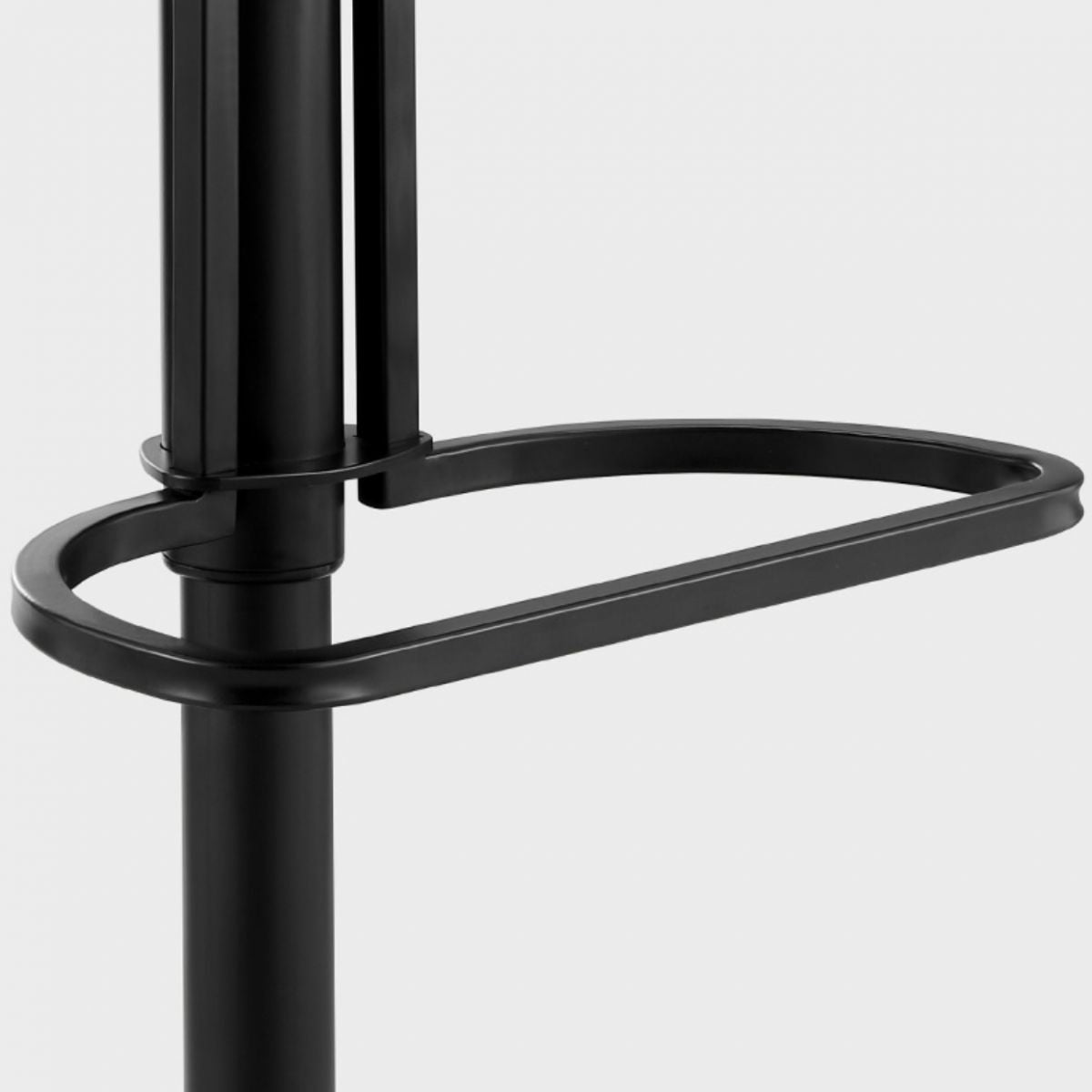 Industrial Leather Bar Stool Backrest Adjustable Counter Stool for Bristol