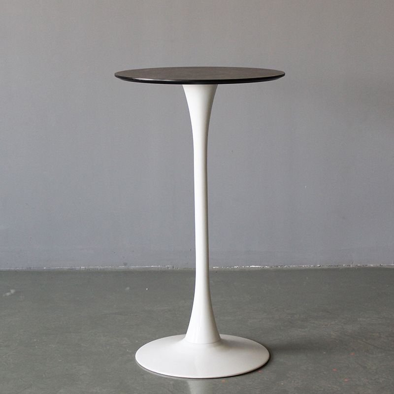 Contemporary Round Counter Table Dining Metal Counter Table for Restaurant