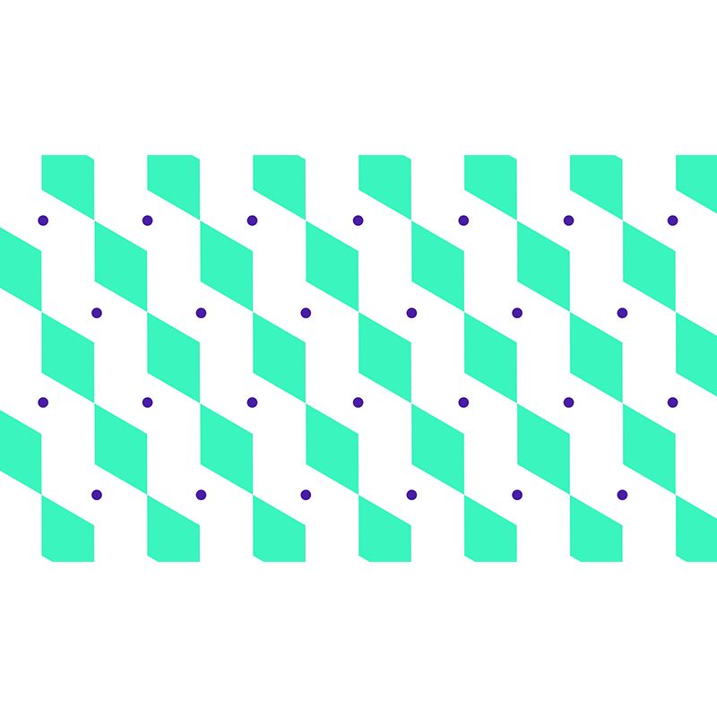 Novel Geometric Pattern Wall Mural Modern Non-Woven Textured Wall Decor in Soft Color