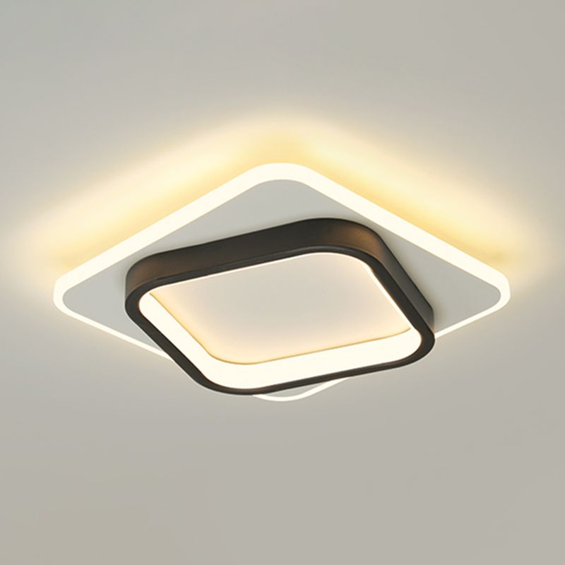 Luminaires encastrés géométriques Plafonniers encastrés modernes