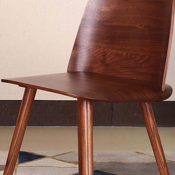 Chaise d'appoint en bois de style scandinave, chaise d'appoint multicolore pour salle à manger