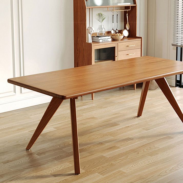 Modern 1/5/7 Pieces Dining Set Rectangle Pine Wood Dining Table for Dining Room