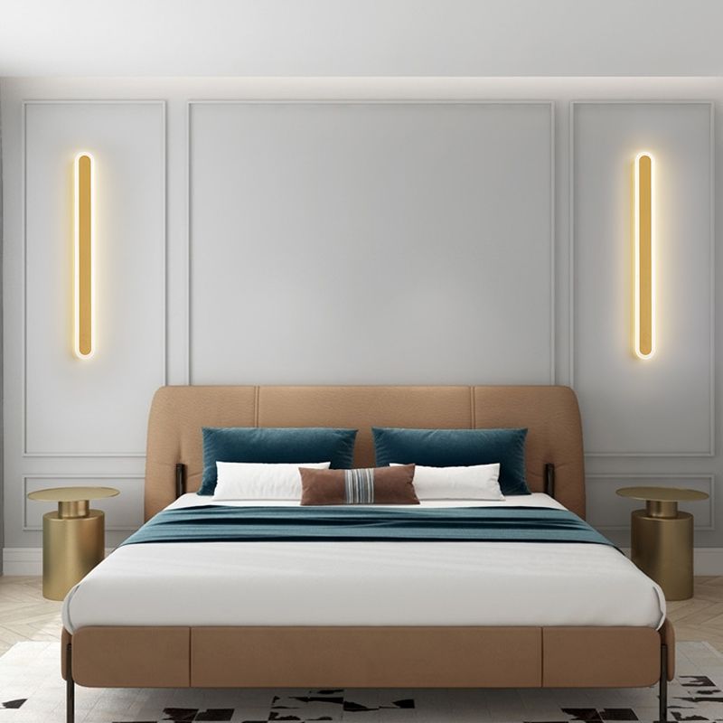 Linearer Schatten Metall Wandleuchter moderner Stil mit einer Lichtwandhalterung Leuchte