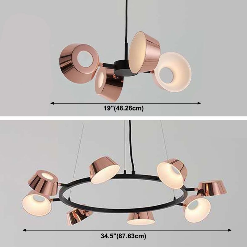 LED Ceiling Pendant Light Contemporary Chandelier Lighting Fixtures for Living Room Dinning Room