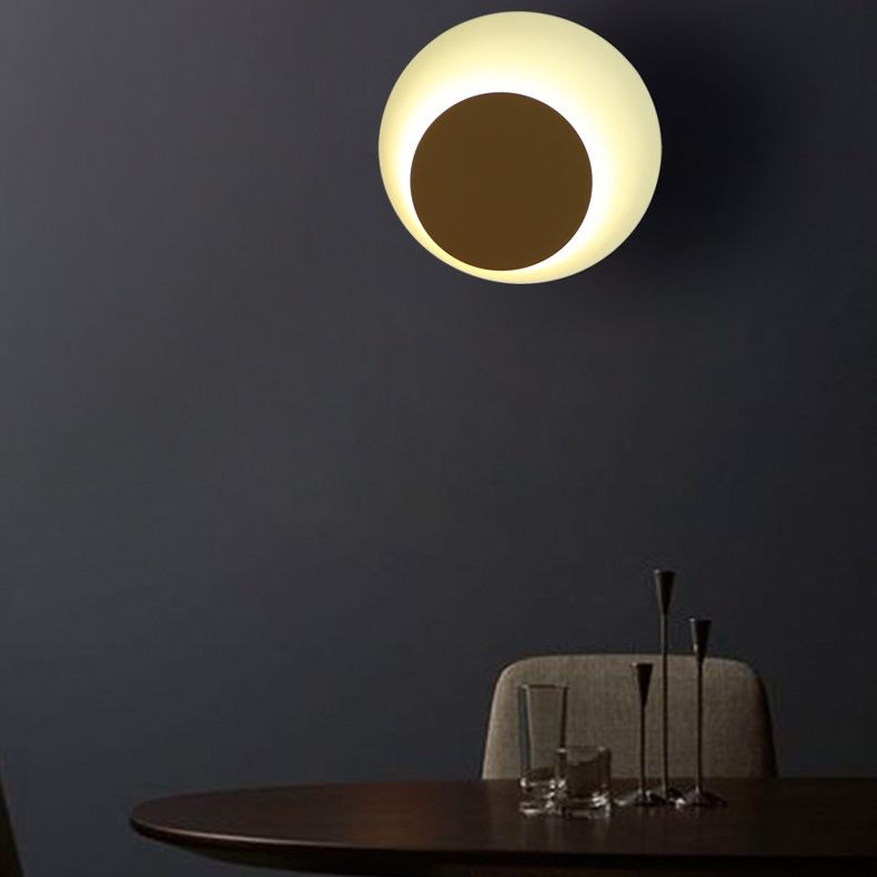 Nordic New Creative Round Single Macaron Farbwandlampe