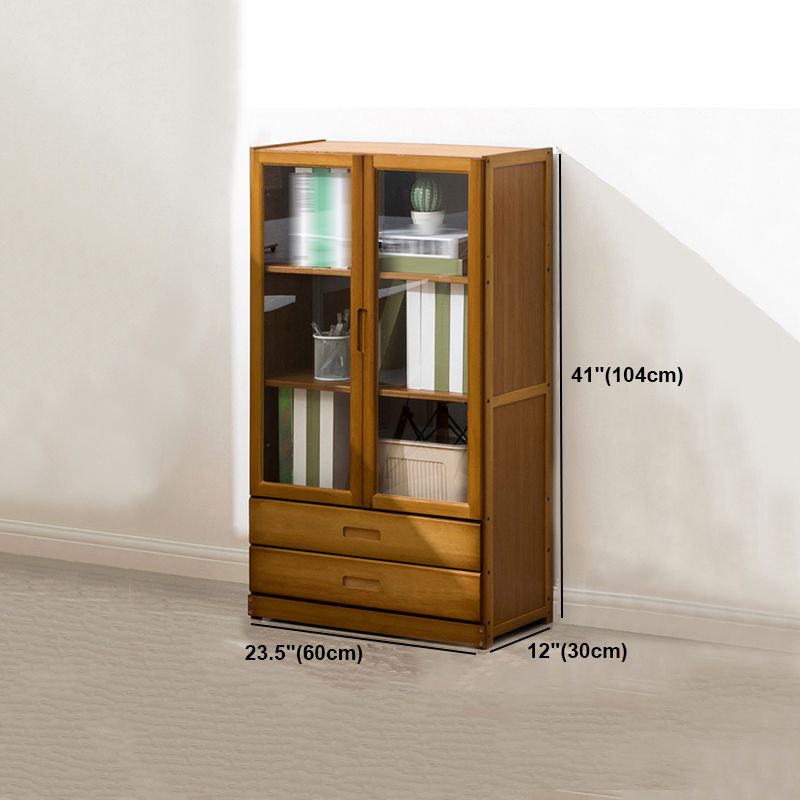 Libreria moderna standard di libreria chiusa con archiviazione dei cassetti