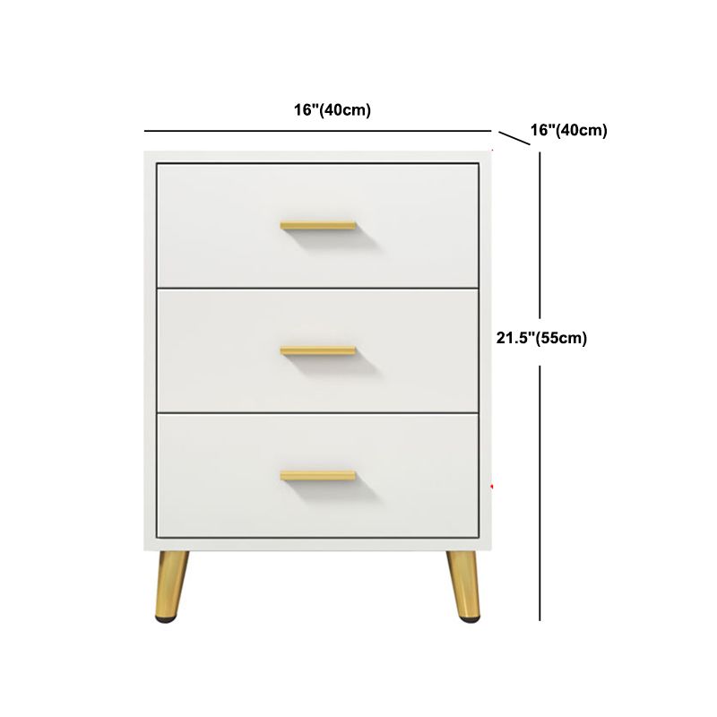 Contemporary 21.6"/35.4"Tall Accent Chest Rectangle Wood Chest with Drawers