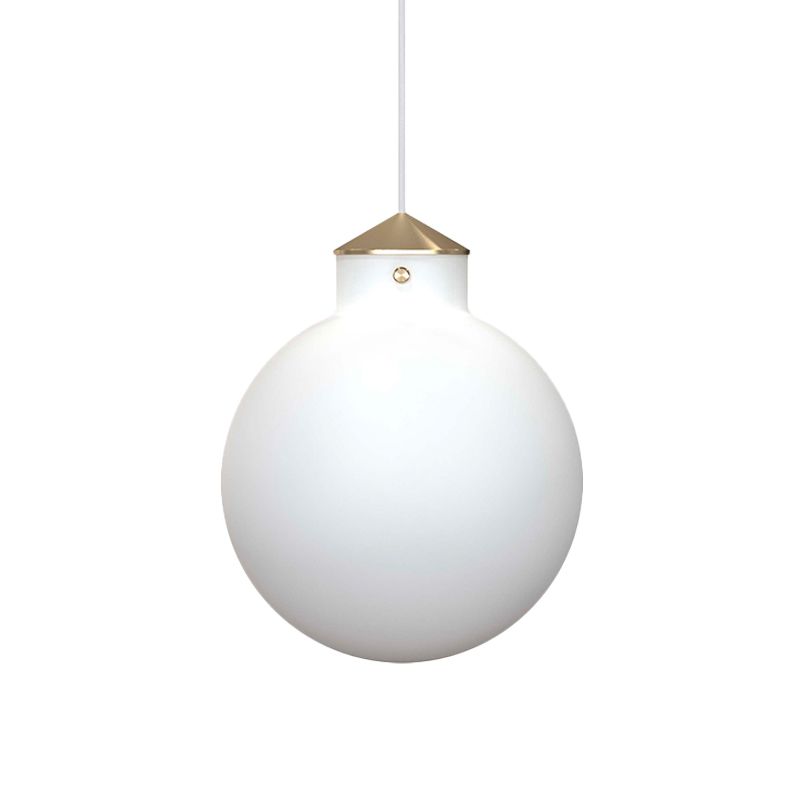 Plafond de plafond en laiton Light Pendre simple 1 bulbe LACE BLANC SUSPENSION DE LA BLAND POUR LE COURDE