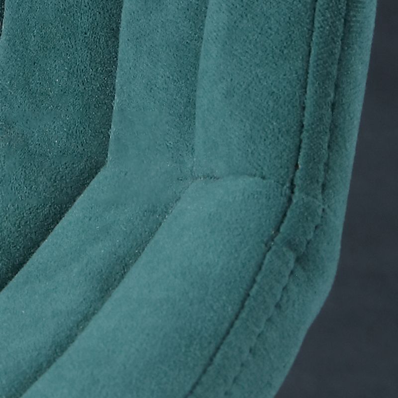 Modern Velvet Bar Stool Backrest Counter Stool for Dining Room