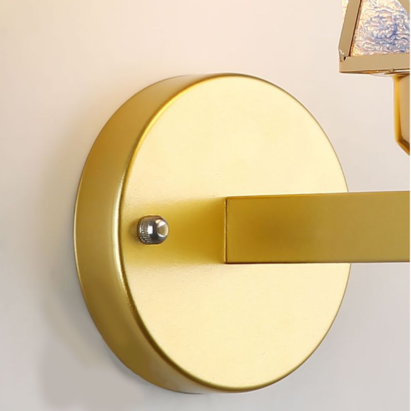 Crystal Wall Lamp Postmodern Sconce Light Fixture for Living Room Bedroom