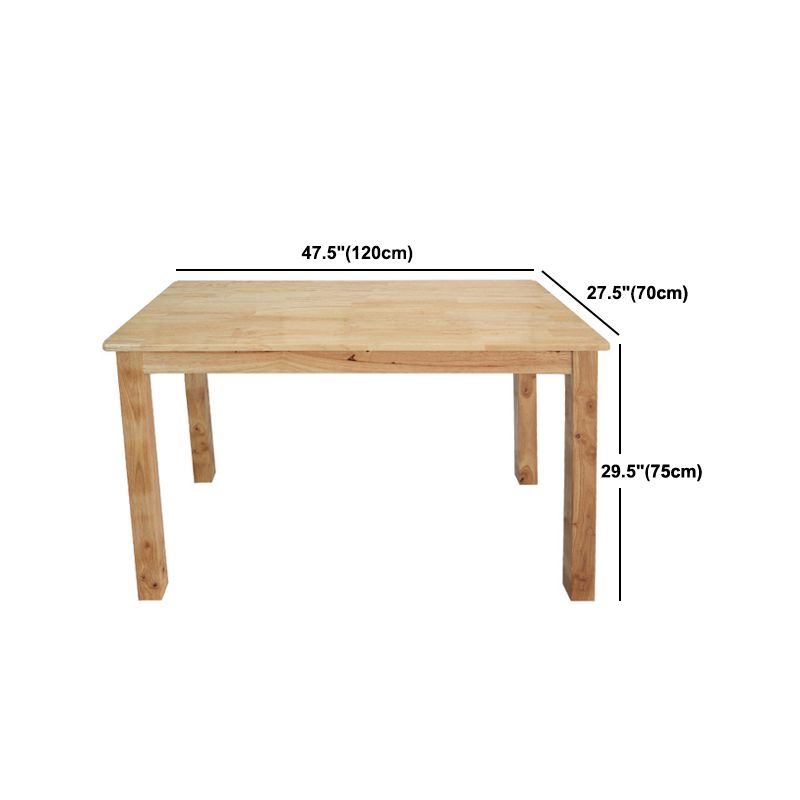 Traditional Wood Dining Set 1/2/3/5/7 Pieces Rectangle Dining Table Set