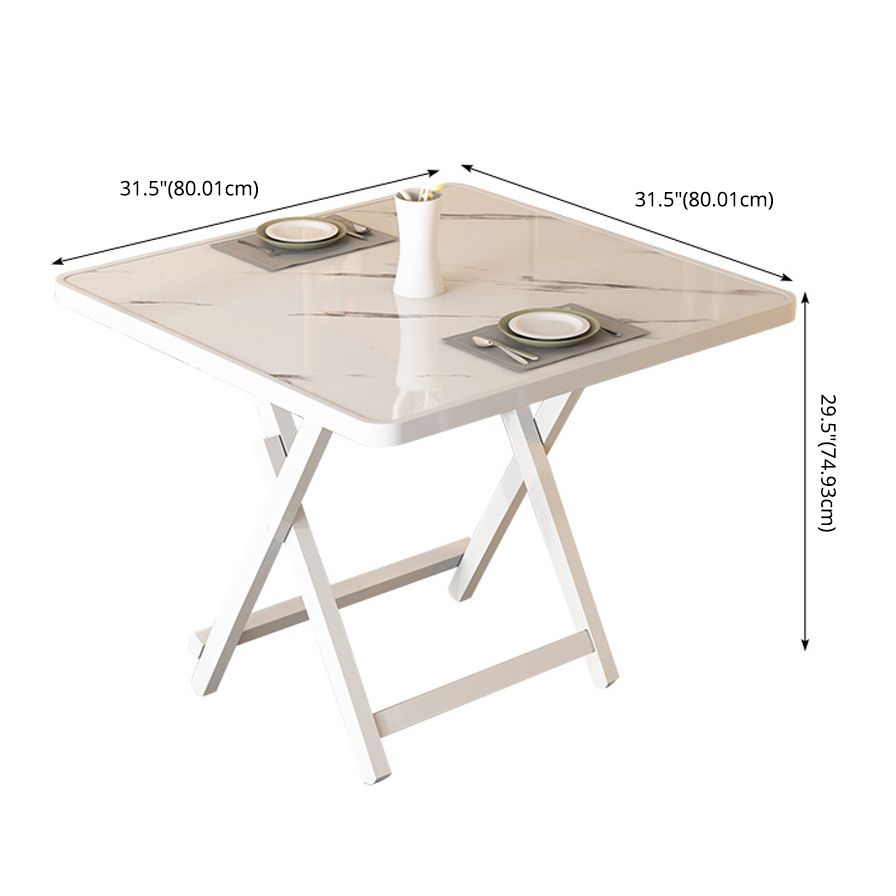Modern Style Solid Wood Dining Set with Double Pedestal Base Dinette Set for Home