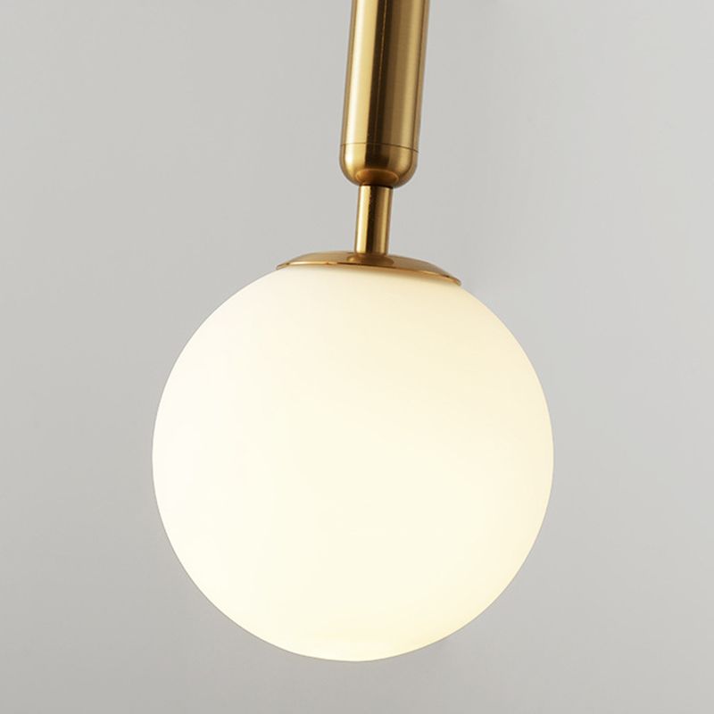 Spherical Hanging Lights Modern Style Glass Hanging Light Fixtures