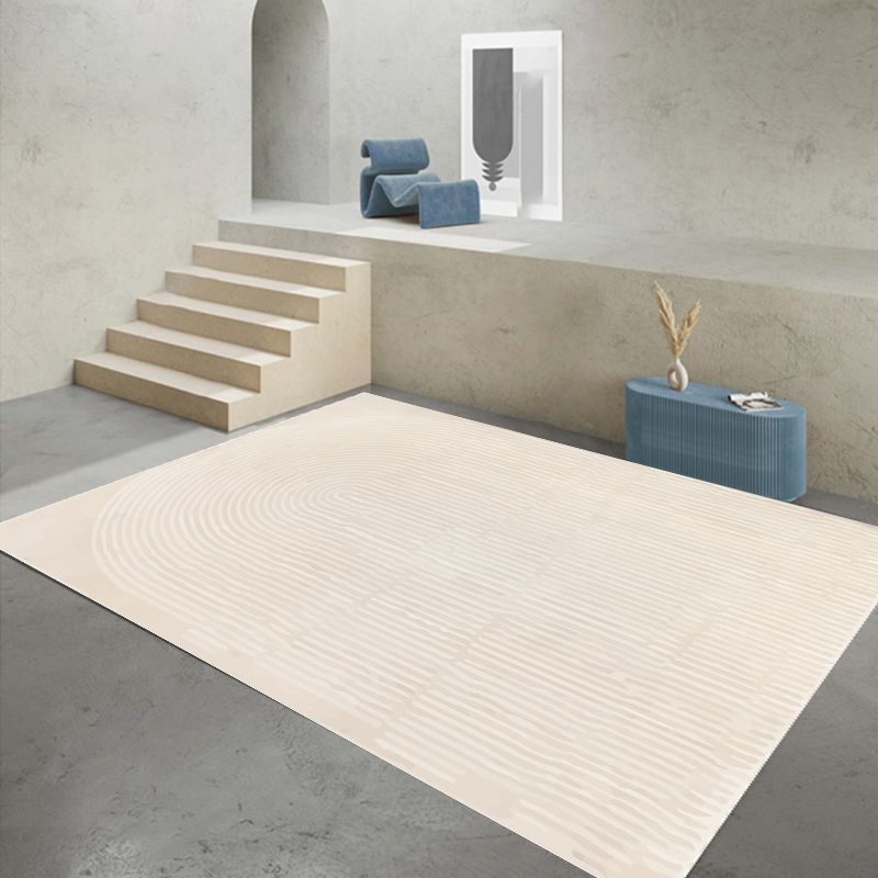 Modern Ombre Pattern Rug Polyester Indoor Carpet Non-Slip Backing Area Rug for Living Room