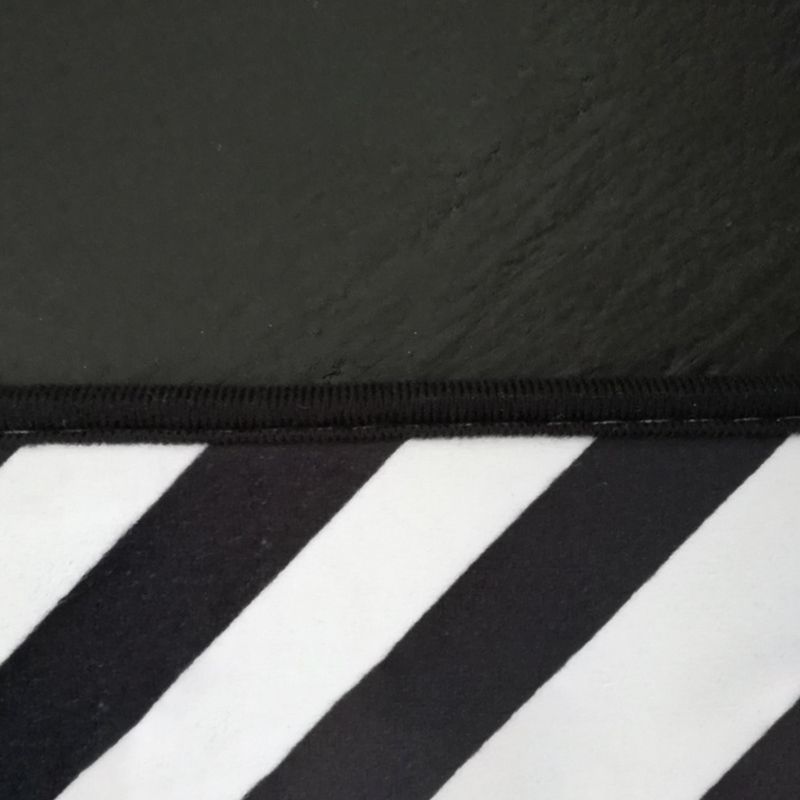 Kleurrijk stijlvol ronde vloerkleed moderne tijger bedrukt tapijt niet-slip achterste tapijt voor woningdecoratie