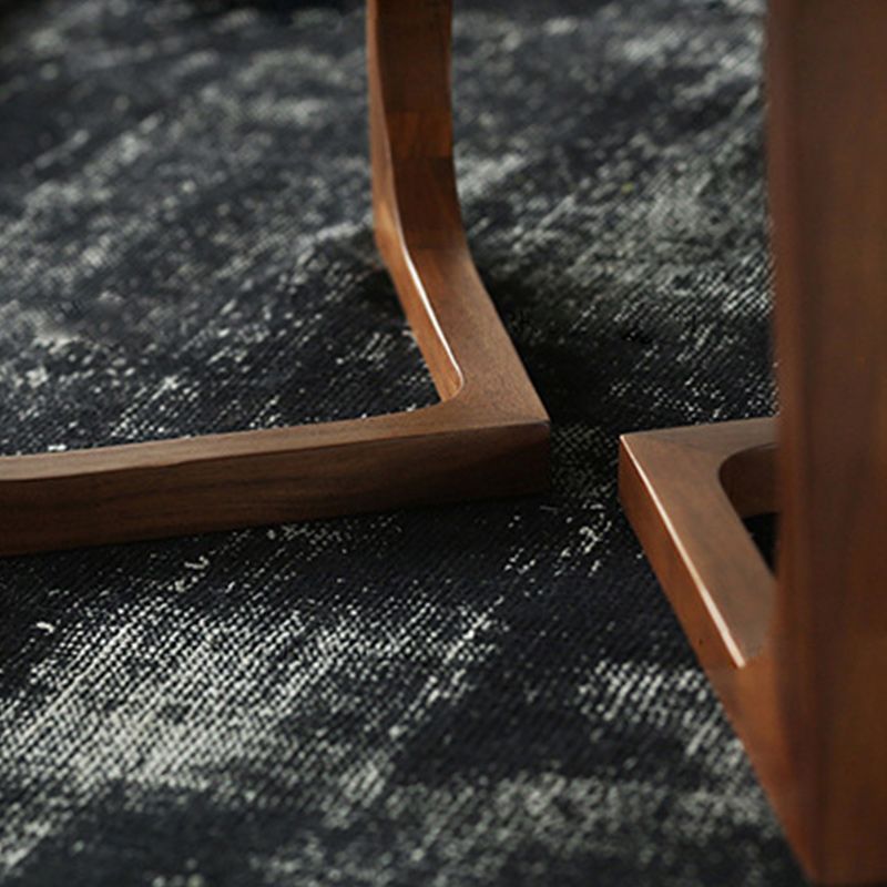 Contemporary Wooden Bunching Tables Round Medium Wood Coffee Table