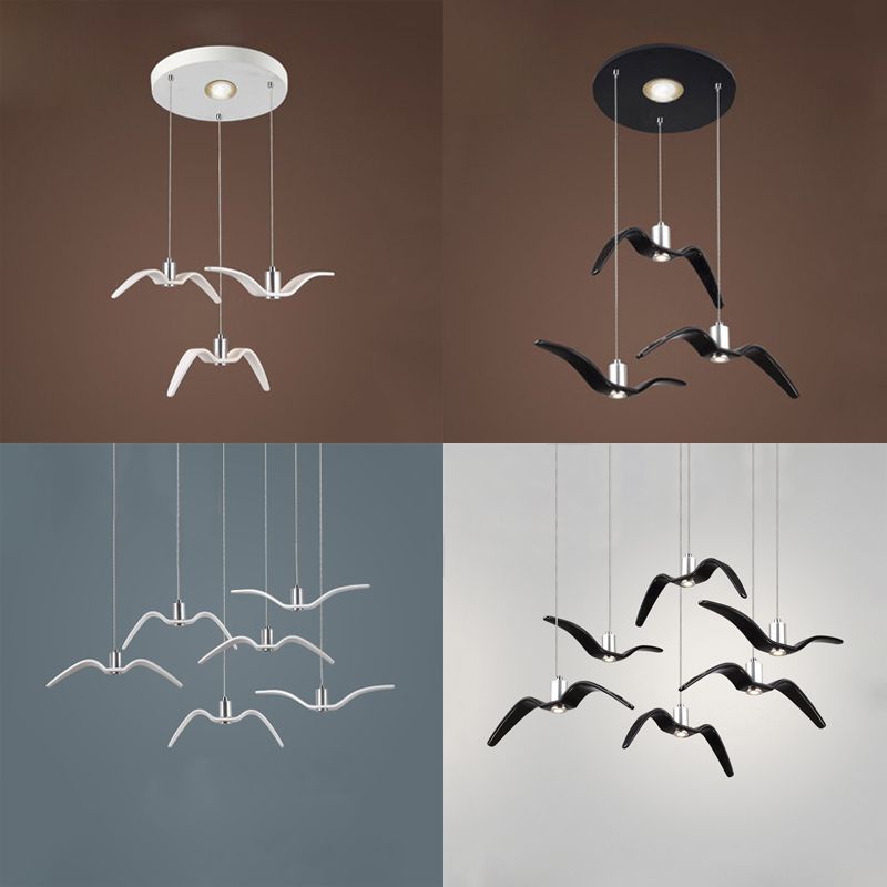 Luce a sospensione art deco, lampada sospesa per bambini per bambini