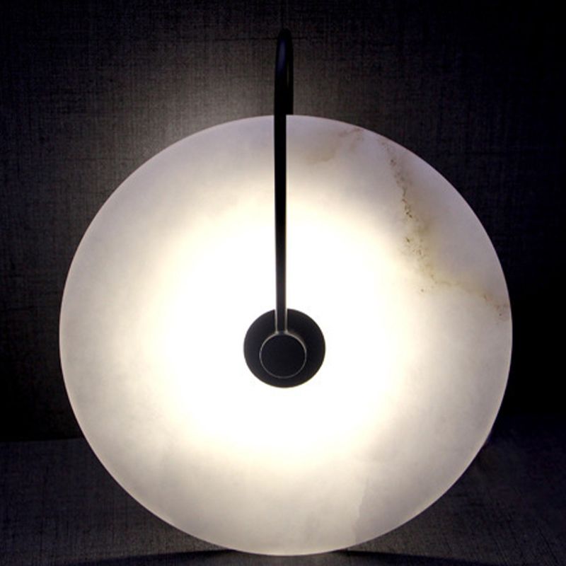 Single Modernism Golden/Black Wall Mounted Sconce LED Wall Light for Bedroom