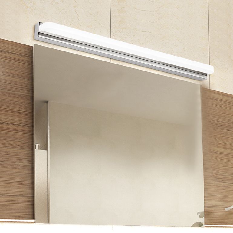 Modern Linear Vanity Wall Light Fixtures Metal 1 Light Wall Light Sconces