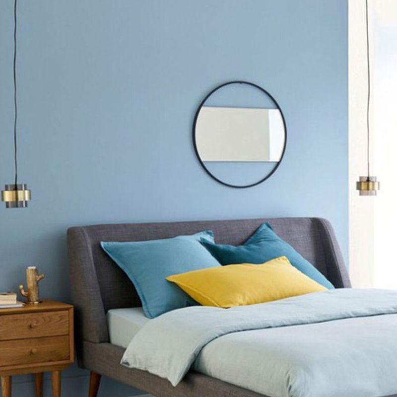 Fumo Cilíndrico gris Pedante Luz hacia abajo Luz de colgante de techo mini Luz en sombra de vidrio