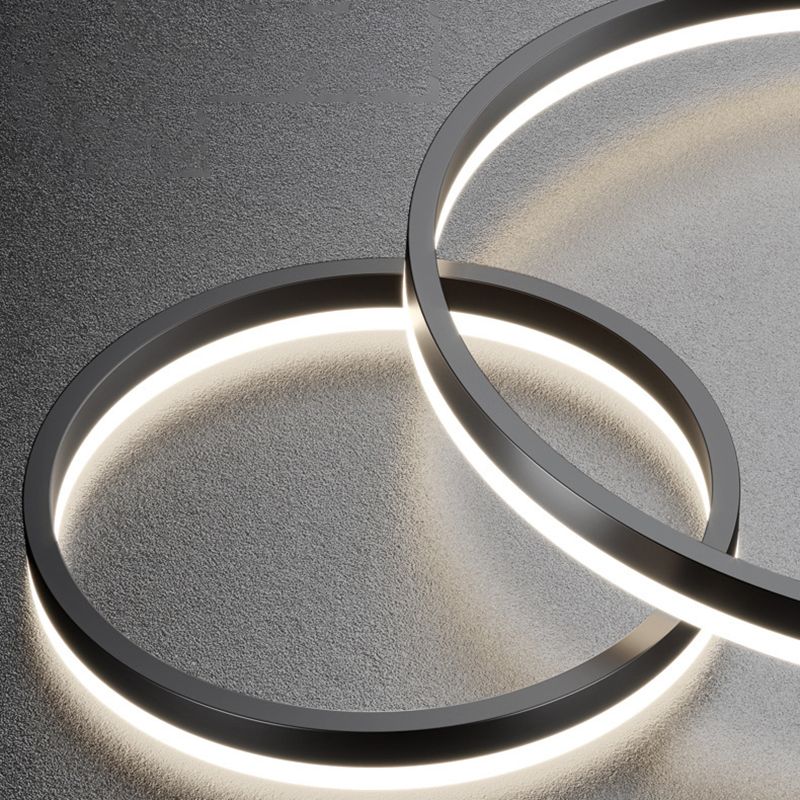 Einzigartige Form Kronleuchter moderner Metall mit mehreren Lichthänge für Schlafzimmer