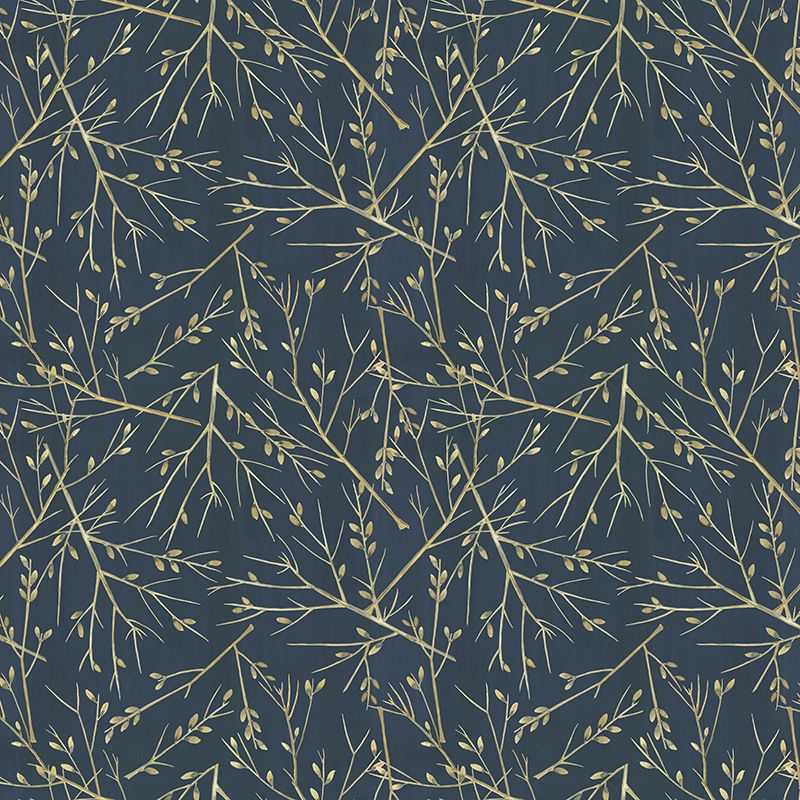 Customized Various Plants Mural Horizontal Illustration for Sleeping Room