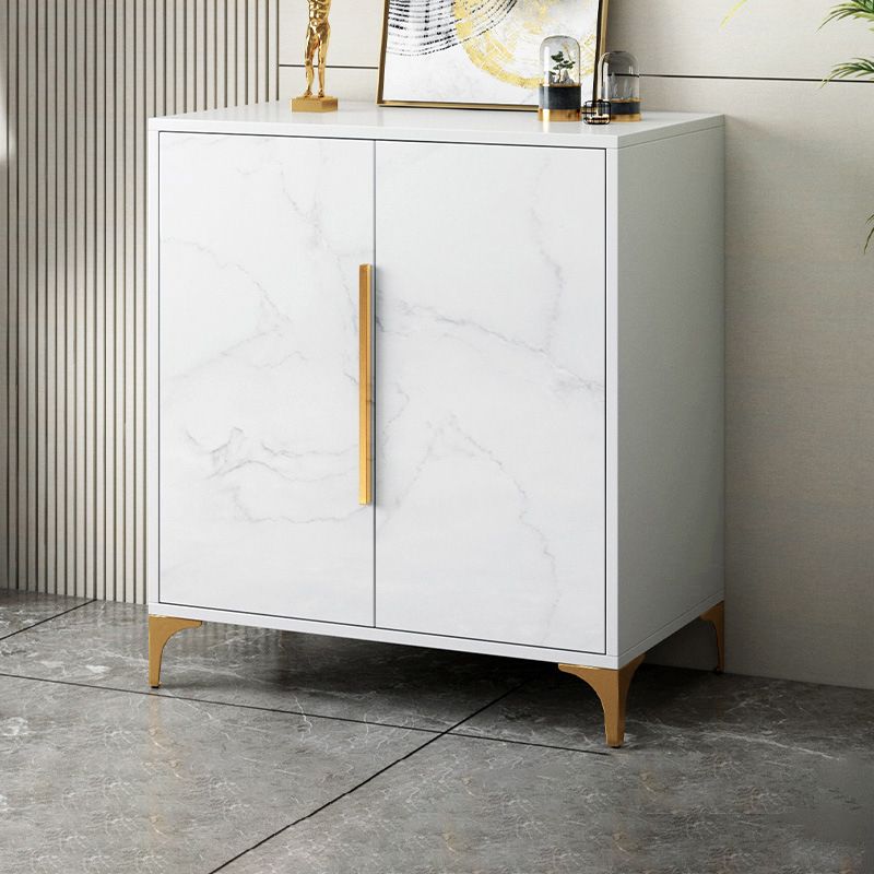 Bracket Legs Accent Cabinet with Drawers and Doors Cabinet for Living Room
