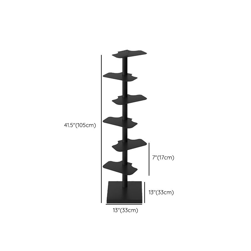 12" Wide Contemporary Shelf Bookcase Open Shelves Included Bookcase
