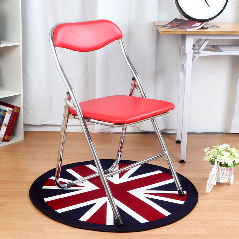 Accueil métal chaise latérale contemporaine pliante dos ouvert dinant la chaise latérale