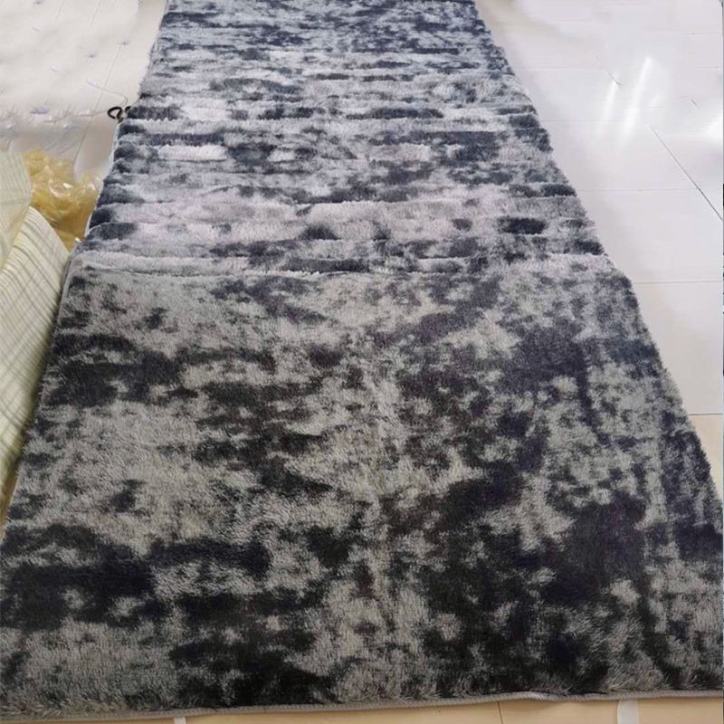 Pretty Casual Rug Multicolor Plain Area Carpet Non-Slip Backing Stain Resistant Washable Rug for Living Room