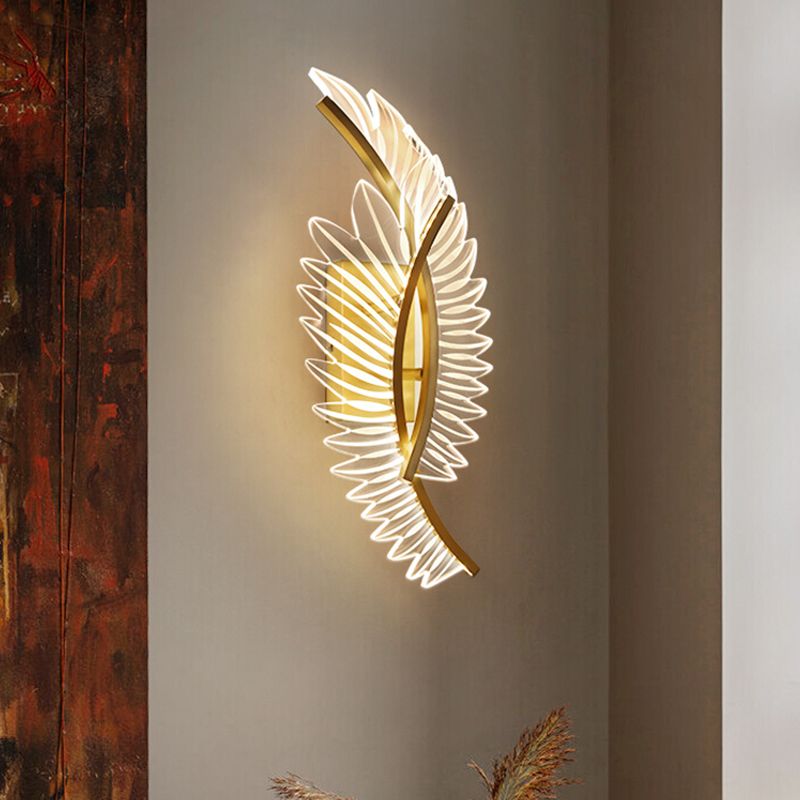 Contemporary Geometric Sconce Lights Metal Wall Mount Light Fixture