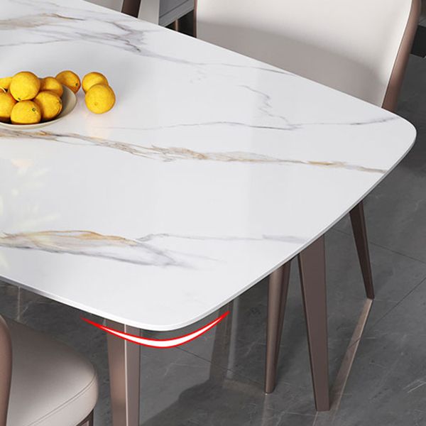 Rectangle Dining Table Traditional Luxury Dining Table for Home