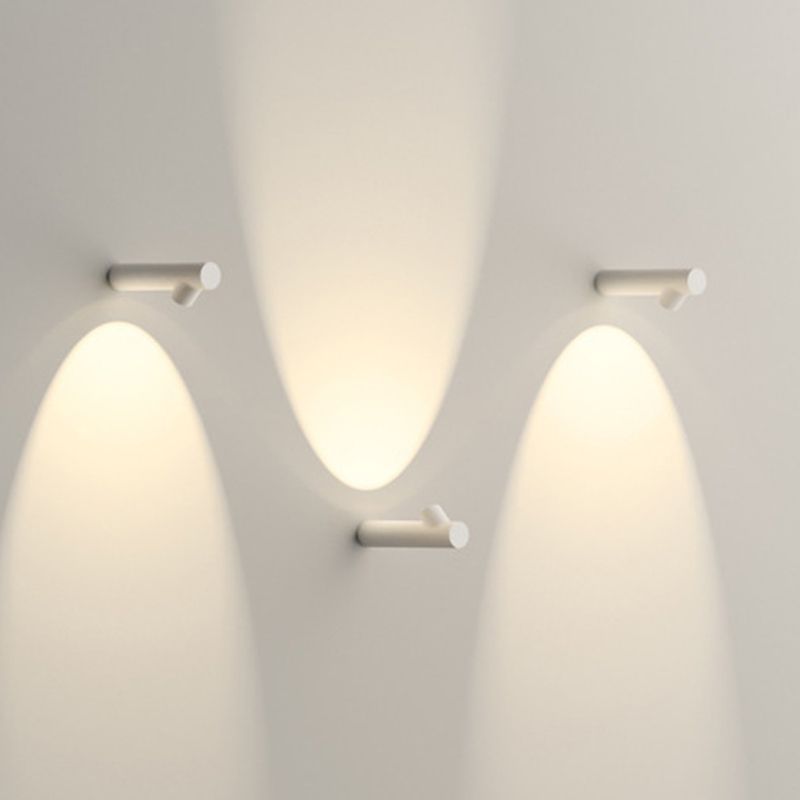 Contemporary Aluminum Wall Light Water Proof Cylinder 9" Wide Wall Washer for Outdoors