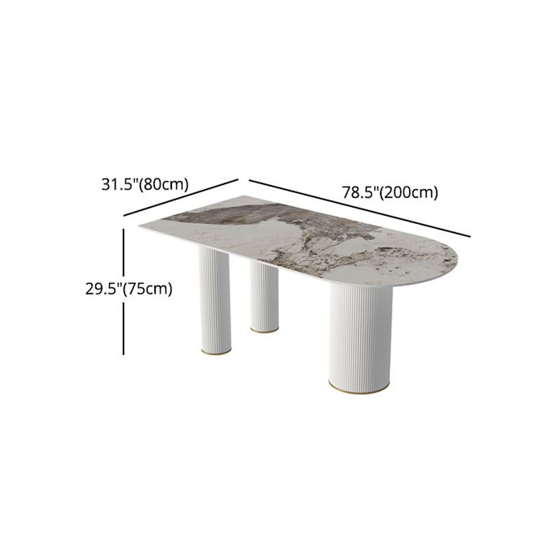 Designer Style 1/4/5 Pieces Dining Set Sintered Stone Dining Table Set