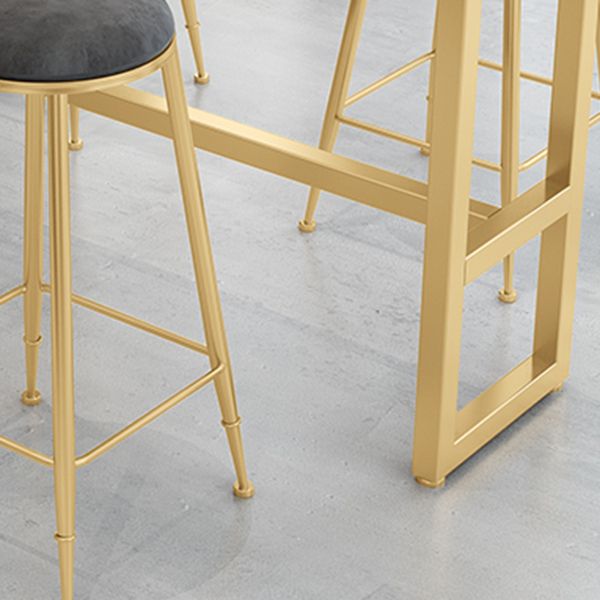 Contemporary Bar Table Set 1/2/5 Pieces Bar Stool and Table Set