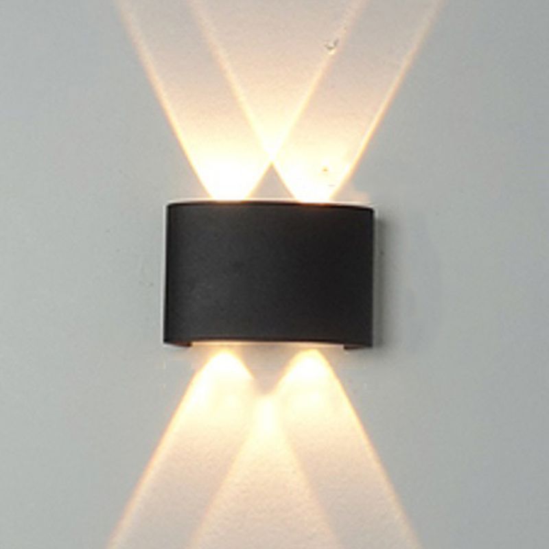 Nordic Style Iron Wall Light Modern Waterproof LED Wall Lamp for Corridor