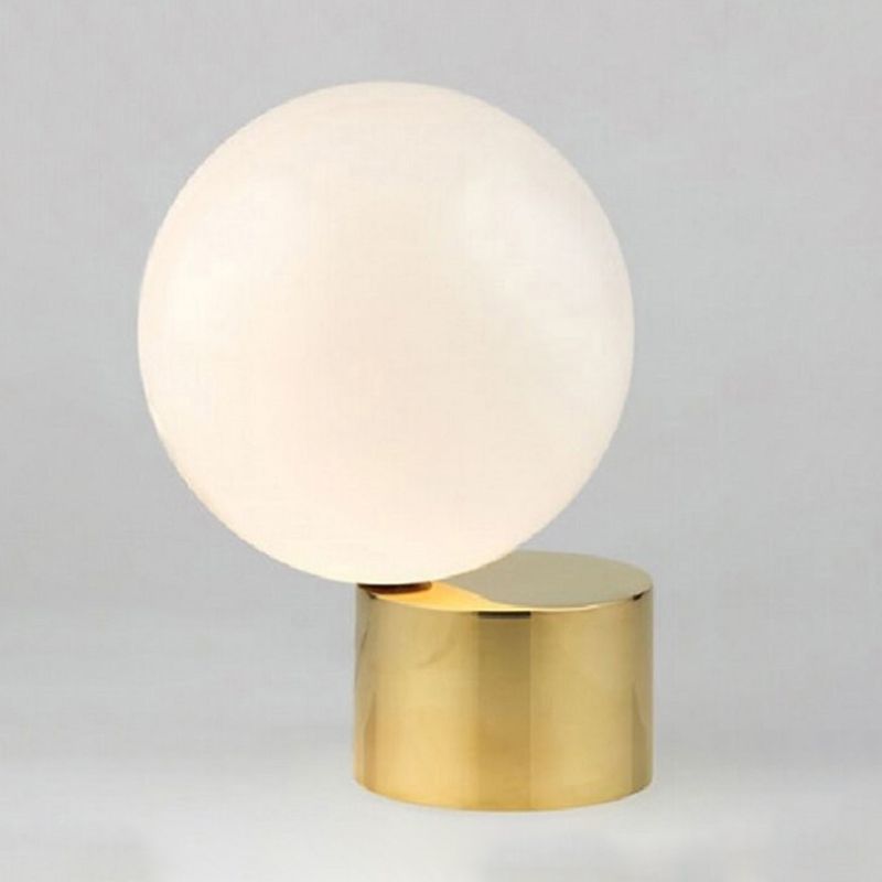 Moderno decorativo in vetro in vetro da tavolo da letto camera da letto ombra globo luci