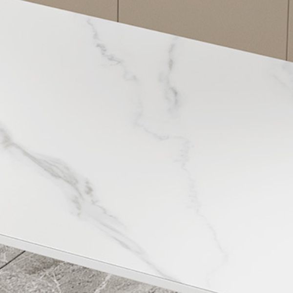 Modern 1/2/5/6/7 Pieces Dining Set Rectangle Stone Dining Table for Dining Room